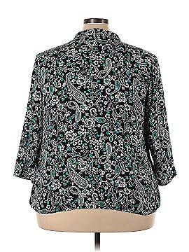 Talbots Outlet 3/4 Sleeve Blouse (view 2)