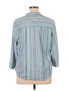 Alfred Dunner Long Sleeve Button-Down Shirt (view 2)