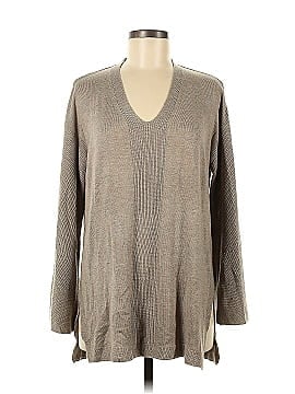 Joan Vass Pullover Sweater (view 1)