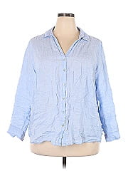 Sigrid Olsen Long Sleeve Button Down Shirt