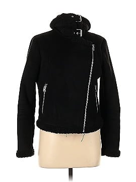 Zara Basic Leather Jacket (view 1)