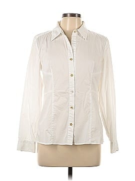 Ellen Tracy Long Sleeve Button-Down Shirt (view 1)