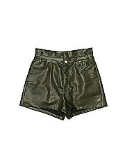 Le Lis Faux Leather Shorts