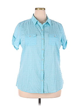 Eddie Bauer Short Sleeve Button-Down Shirt (view 1)