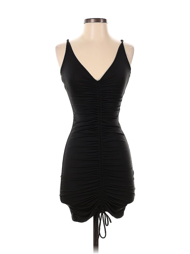 Fashion Nova 100% Polyester Black Cocktail Dress Size XS - photo 1