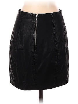 Free People Faux Leather Skirt (view 2)