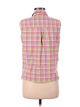 Baxter & Wells Sleeveless Button-Down Shirt (view 2)