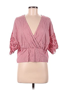 Trafaluc by Zara Short Sleeve Blouse (view 1)