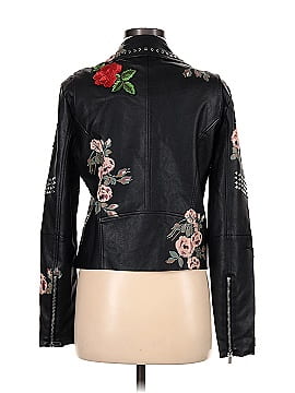 Bagatelle Faux Leather Jacket (view 2)