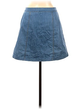 WAYF Denim Skirt (view 2)