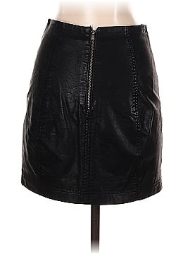 Free People Faux Leather Skirt (view 2)