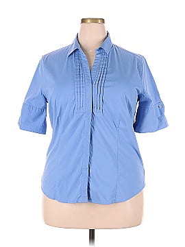 Lands' End Short Sleeve Button-Down Shirt (view 1)