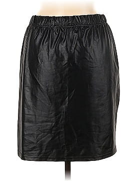 BLOOMCHIC Faux Leather Skirt (view 2)