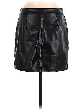 Steve Madden Faux Leather Skirt (view 2)