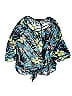 I.N. Studio Blue Teal Swimsuit Cover Up Size P (petite) - photo 1