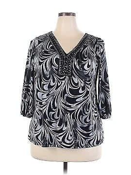 Perceptions Woman Long Sleeve Blouse (view 1)