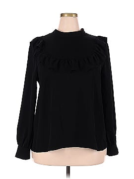 ELOQUII Long Sleeve Top (view 1)