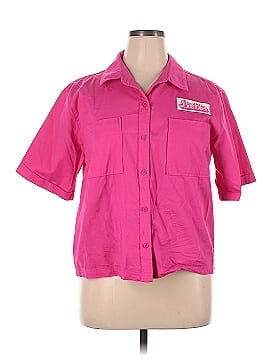 Barbie Short Sleeve Button-Down Shirt (view 1)