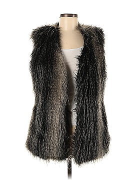 Via Spiga Faux Fur Vest (view 1)