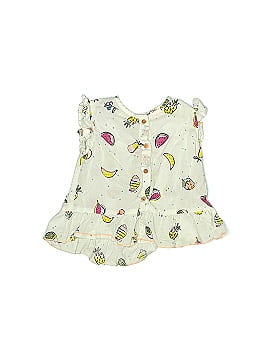 Zara Baby Sleeveless Button-Down Shirt (view 1)