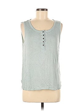 Jane and Delancey Sleeveless Henley (view 1)