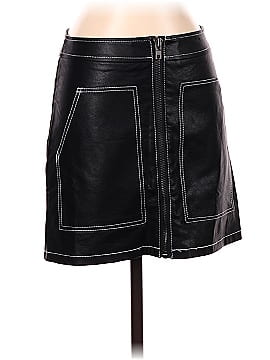 MIOU MUSE Faux Leather Skirt (view 1)