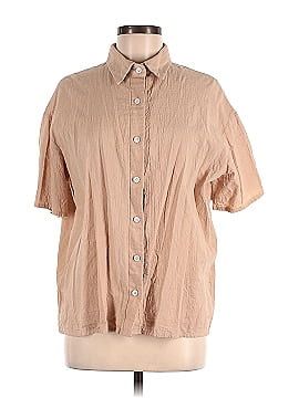 Shein Short Sleeve Button-Down Shirt (view 1)