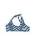 Assorted Brands Chevron-herringbone Blue Swimsuit Top Size L - photo 1