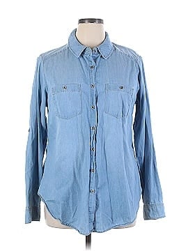 Wax Jean Long Sleeve Button-Down Shirt (view 1)