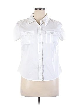 Isaac Mizrahi for Target Short Sleeve Button-Down Shirt (view 1)