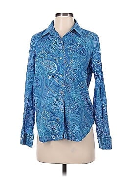 Lauren by Ralph Lauren Long Sleeve Button-Down Shirt (view 1)