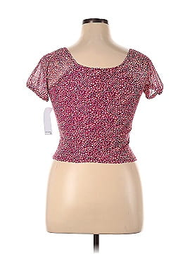 Eyeshadow Short Sleeve Blouse (view 2)