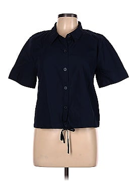 Simply Vera Vera Wang Short Sleeve Button-Down Shirt (view 1)