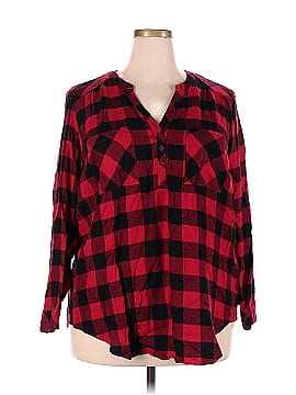 Torrid Long Sleeve Button-Down Shirt (view 1)