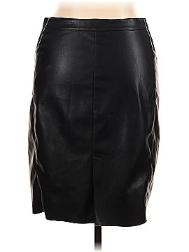 Vero Moda Faux Leather Skirt (view 2)