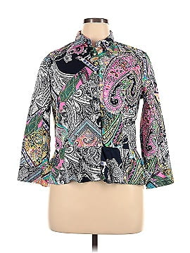 Lauren by Ralph Lauren Long Sleeve Button-Down Shirt (view 1)