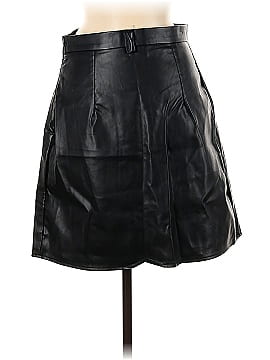 NAANAA Faux Leather Skirt (view 2)