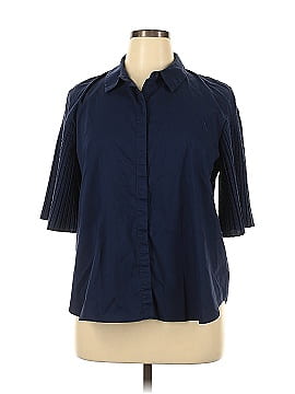 Simply Vera Vera Wang Short Sleeve Button-Down Shirt (view 1)