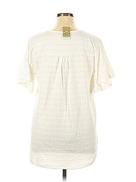 Suzanne Betro Short Sleeve Henley (view 2)