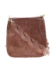 By Anthropologie Leather Crossbody Bag
