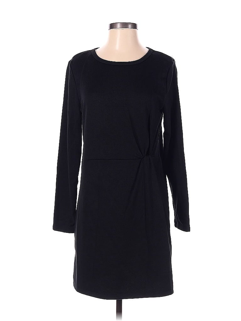 Pre-owned Alya Casual Dress In Black