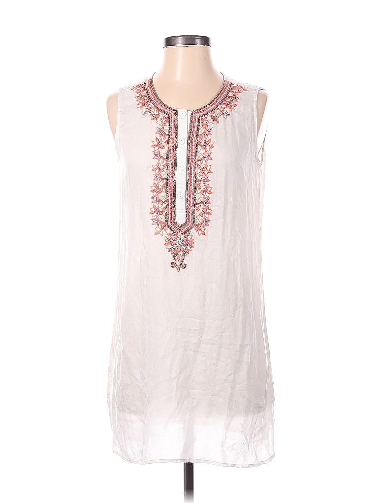 Pre-owned B Bell Casual Dress In White