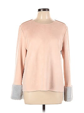 Zara W&B Collection Long Sleeve Blouse (view 1)