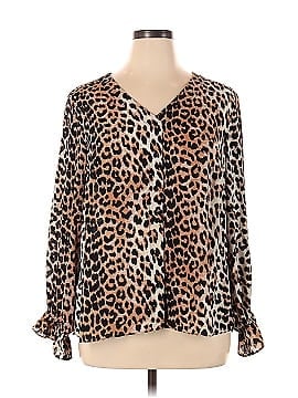 T Tahari Long Sleeve Blouse (view 1)