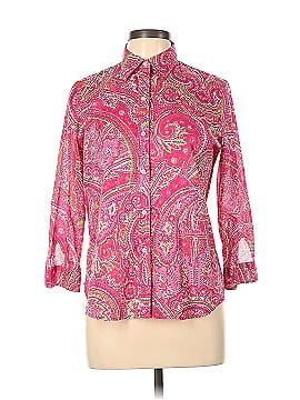 Lauren by Ralph Lauren Long Sleeve Button-Down Shirt (view 1)