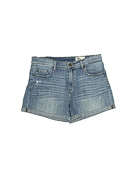 Cosmic Blue Love Denim Shorts (view 1)