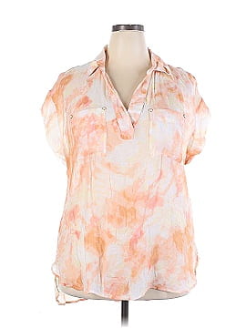 Jones New York Short Sleeve Blouse (view 1)