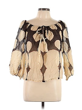 Diane von Furstenberg Long Sleeve Blouse (view 1)