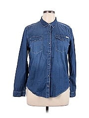 Calvin Klein Jeans 3/4 Sleeve Button Down Shirt