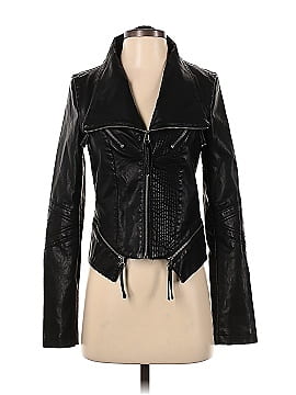 Lulus Faux Leather Jacket (view 1)